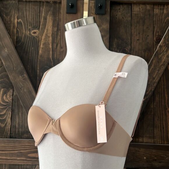 Victorias Secret BARE Illusions Lightly Lined Smooth Strapless Bra - Picture 6 of 13